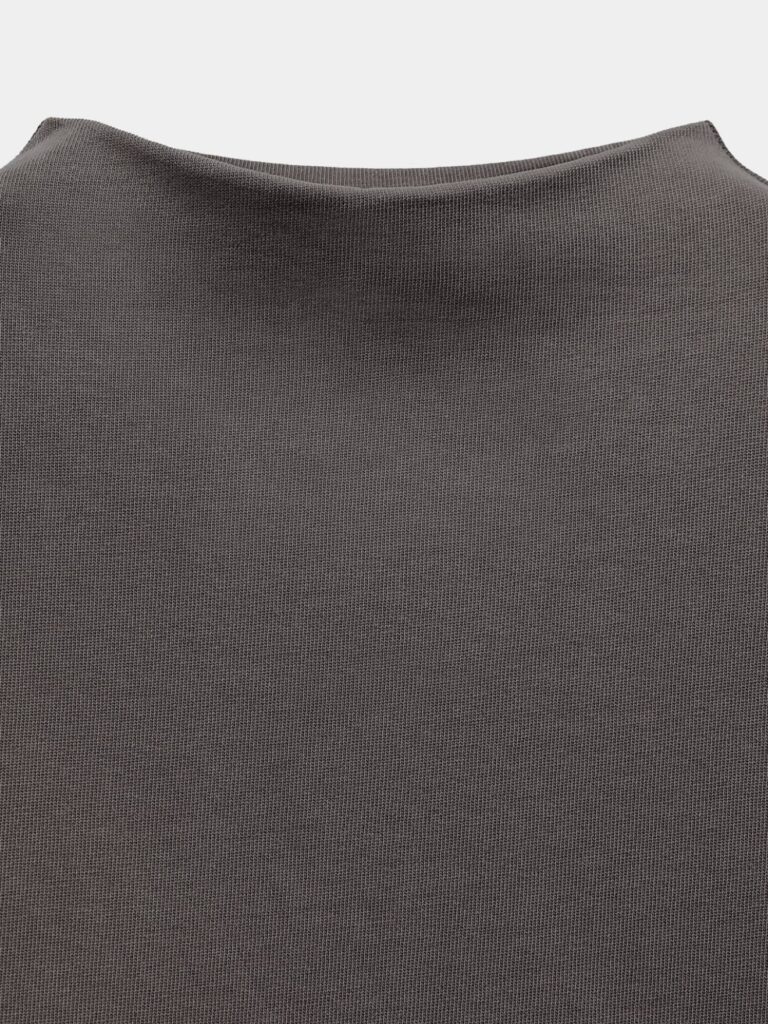 White Cozy Chic 3/4 Sleeve Relaxed Cotton Tee