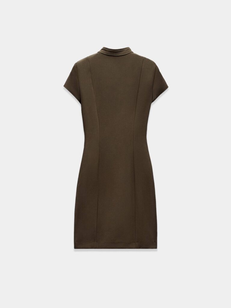 Green cargo dress